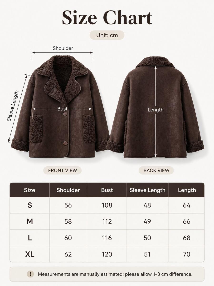 Chaqueta aviador de piel de oveja
