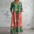 Eleonora | Vestito Maxi Floreale Vintage