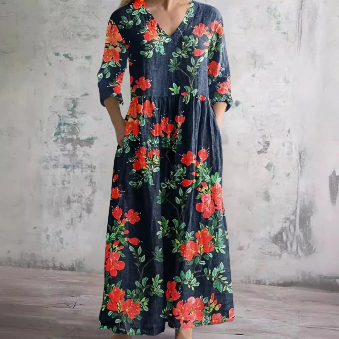 Federica™ | Vestito Estivo Floreale