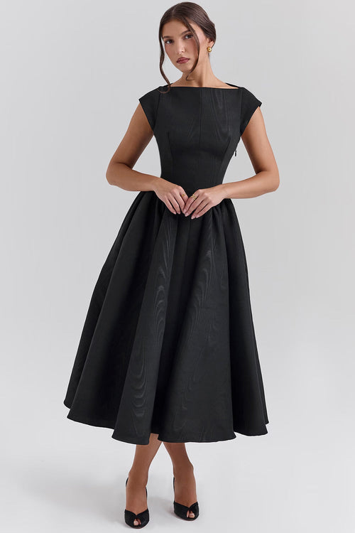 Abito Cassiane Midikleid - Nero