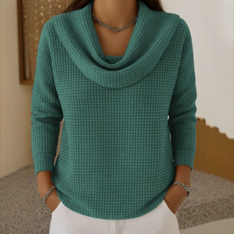 Maria – Maglione caldo con collo alto elegante
