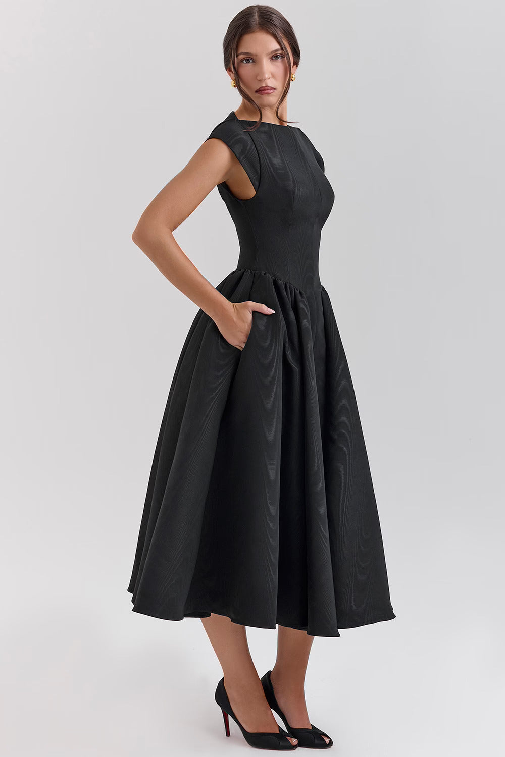 Abito Cassiane Midikleid - Nero