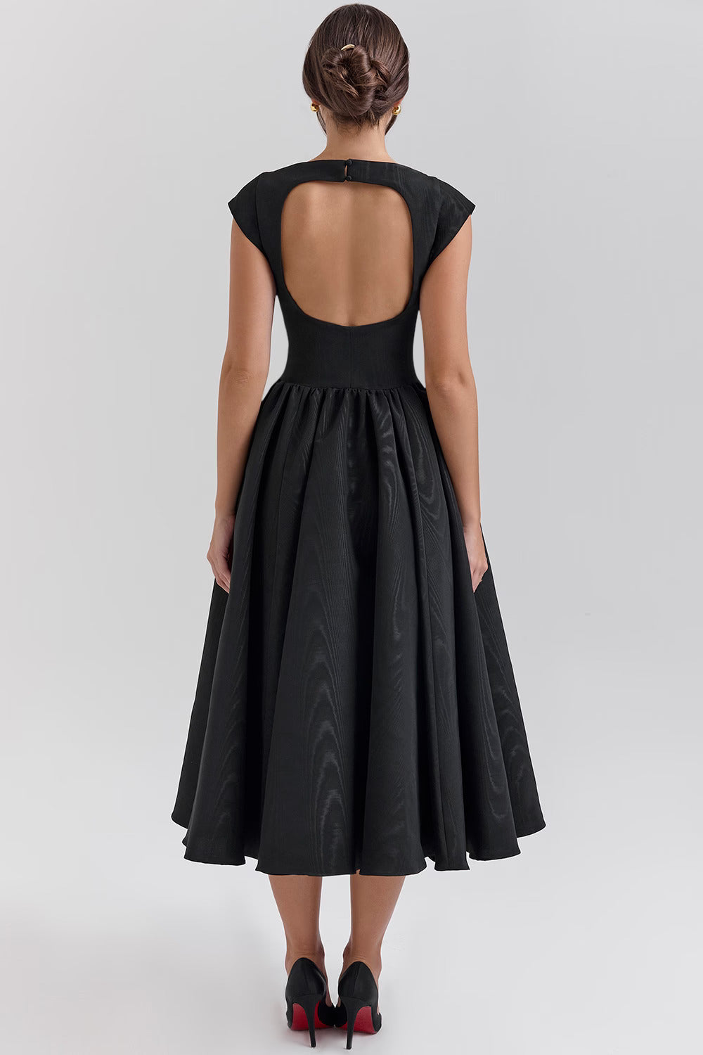 Abito Cassiane Midikleid - Nero
