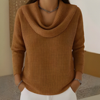 Maria – Maglione caldo con collo alto elegante