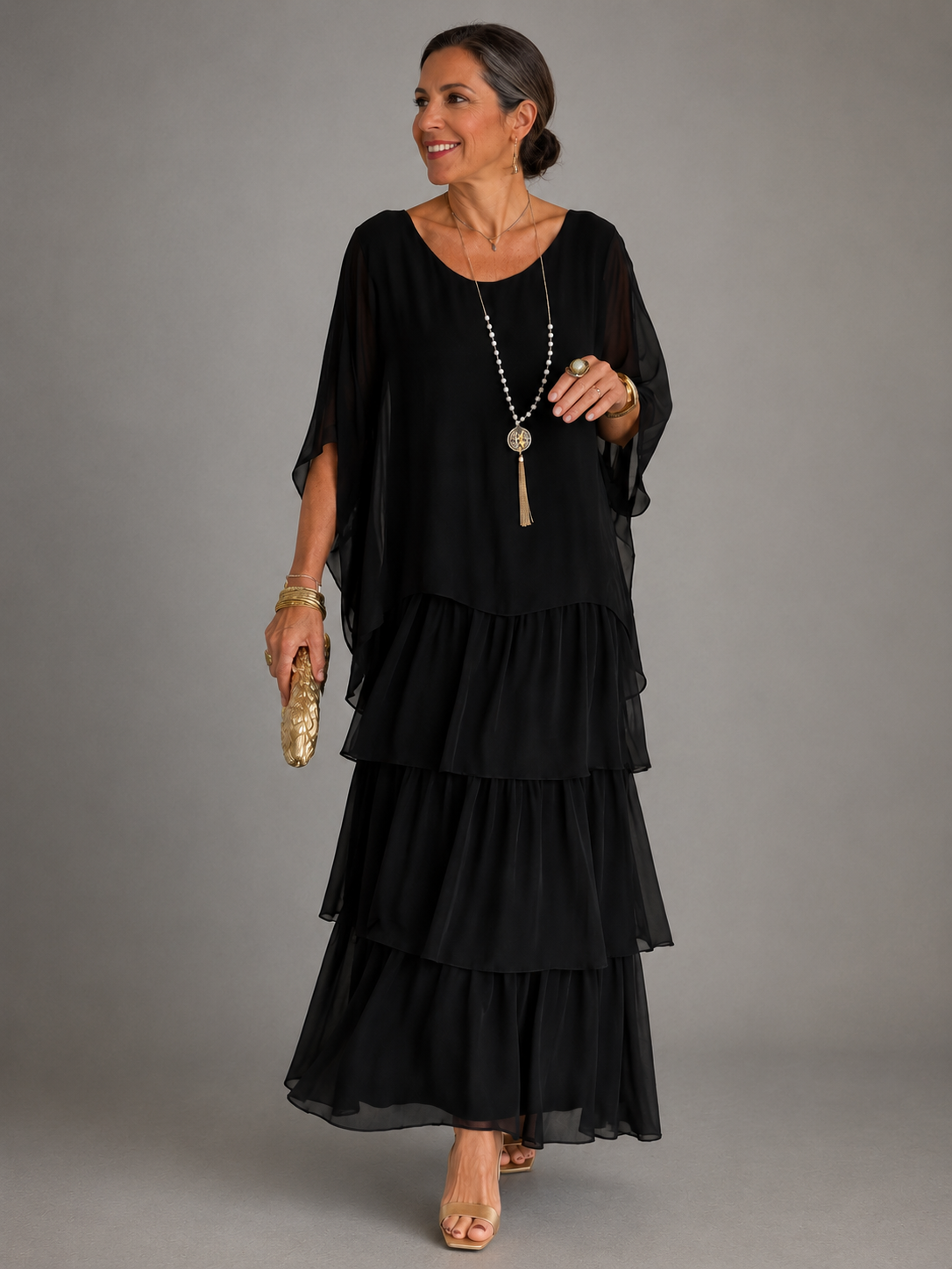 Chloe  | Abito Maxi Elegante e Fluido
