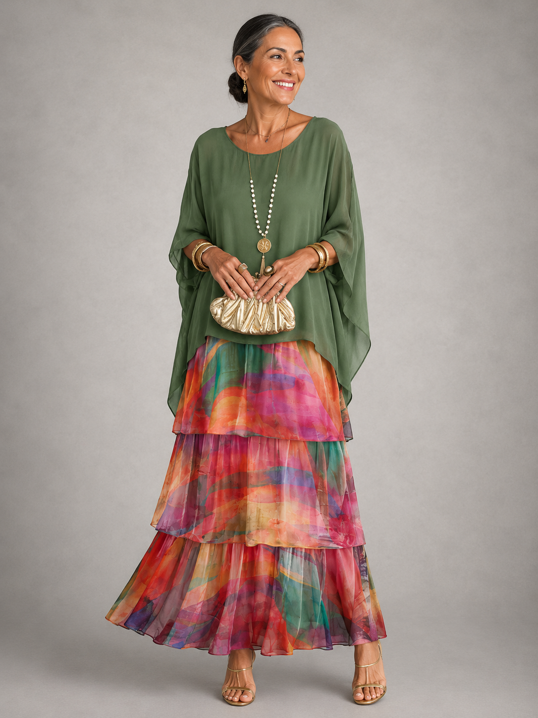 Chloe  | Abito Maxi Elegante e Fluido