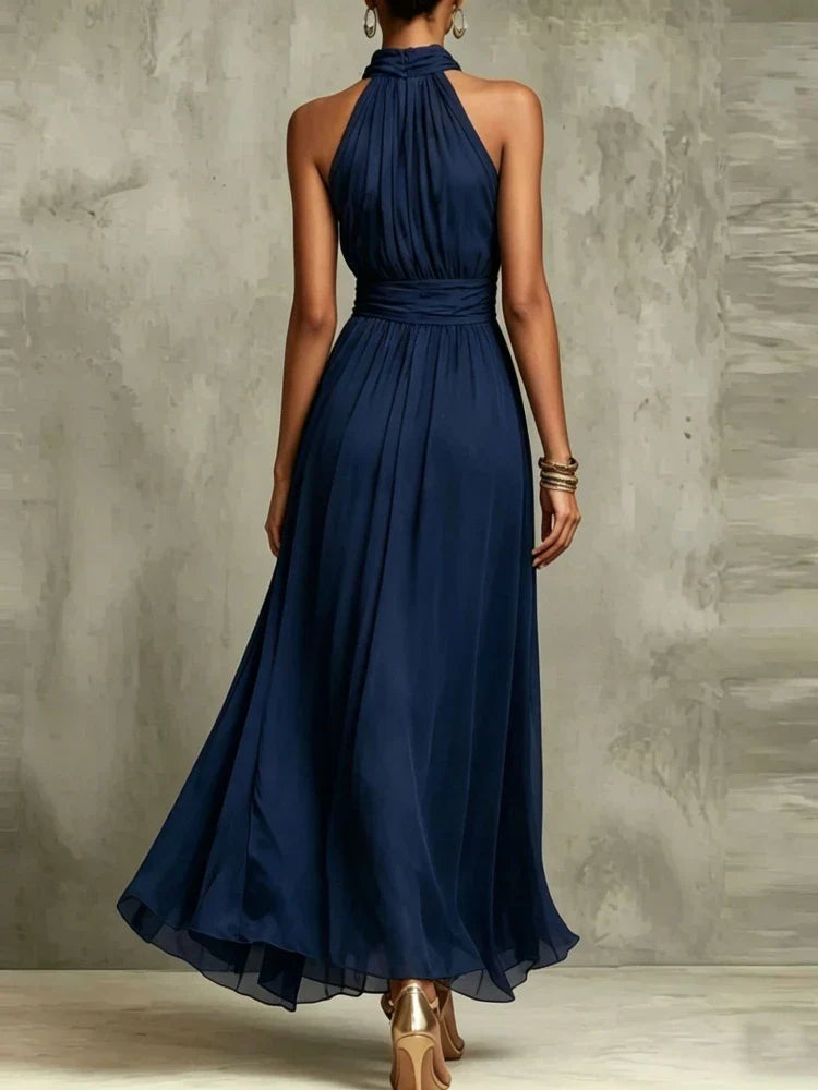 Maria - Vestito Maxi Liesel con Collo Halter