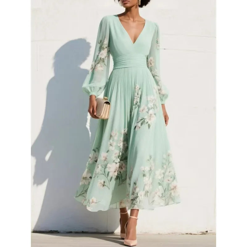Vestito leggero ed elegante con stampa floreale