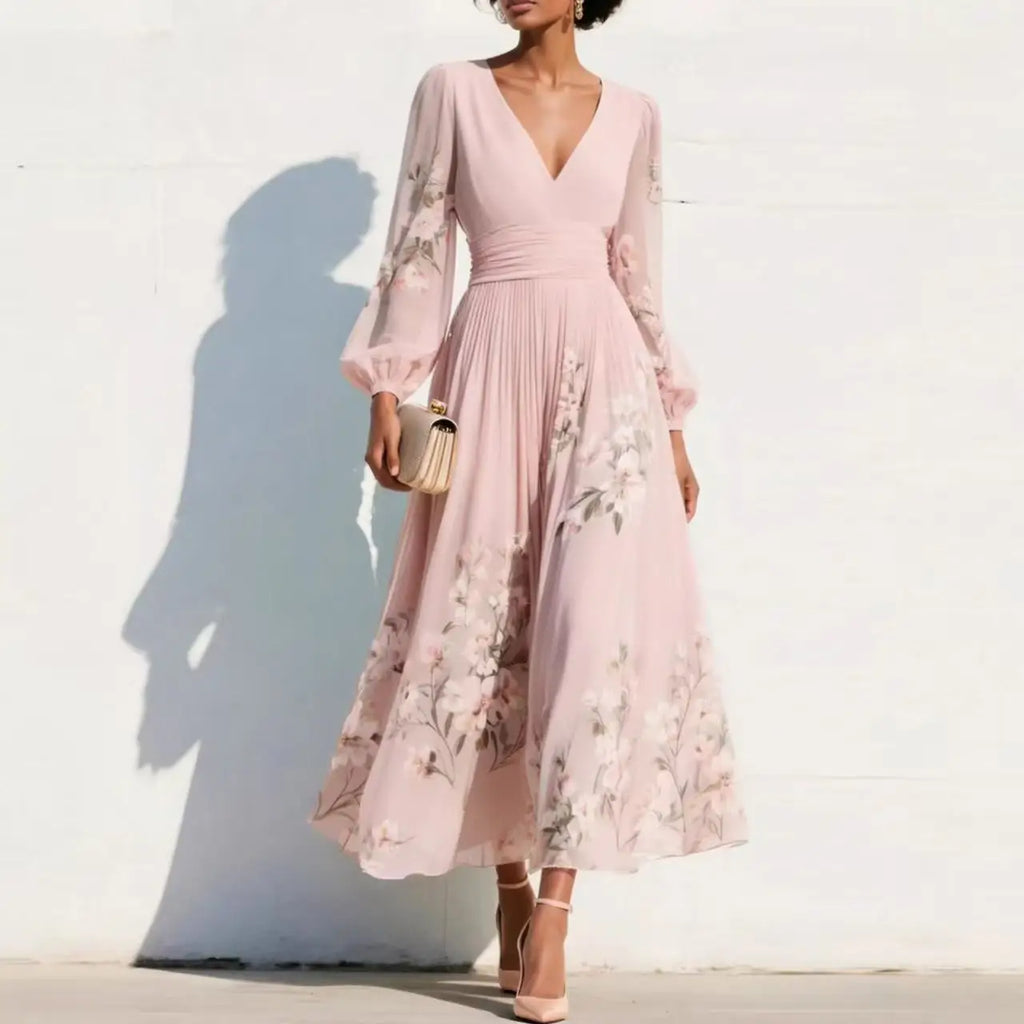 Vestito leggero ed elegante con stampa floreale