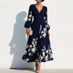 Vestito leggero ed elegante con stampa floreale
